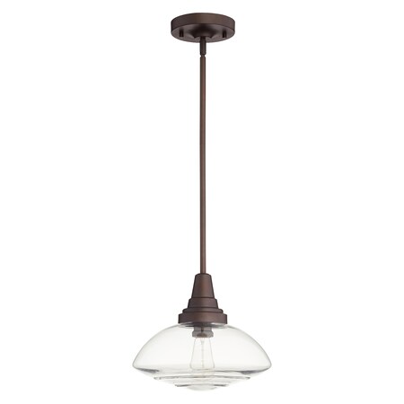 Quorum 13In. Lenticular Pend - Ob 8240-86